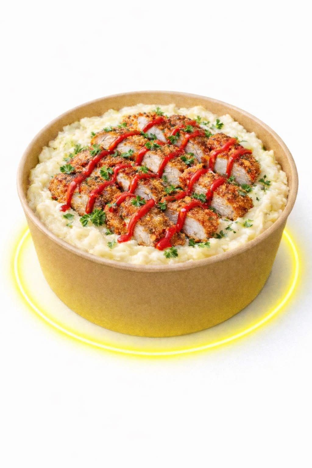 Bowl Purée Poulet Crispy Sweet Chilli