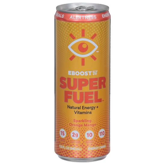 Eboost Your Kick in a Can Sparkling Orange Mango Energy Drink (11.5 fl oz)