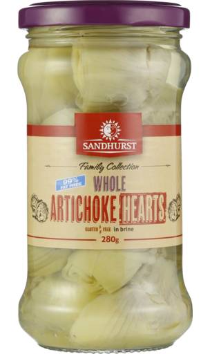 Sandhurst Artichoke Hearts in Brine (280g)