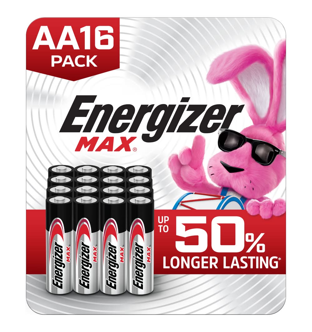 Energizer Max Aa Batteries (16 ct)