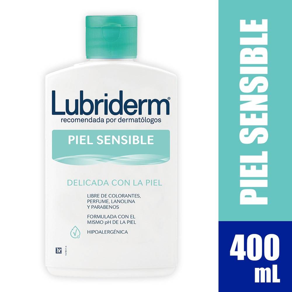 Lubriderm crema corporal piel sensible