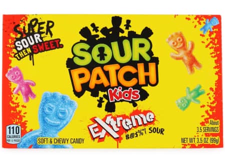 Sour Patch Kids® Extreme Sour Movie Theater Candy Box 3.5oz