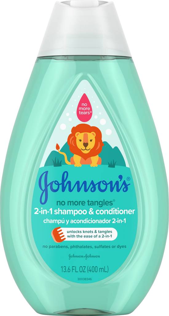 Johnson's No More Tangles 2-in-1 Shampoo & Conditioner