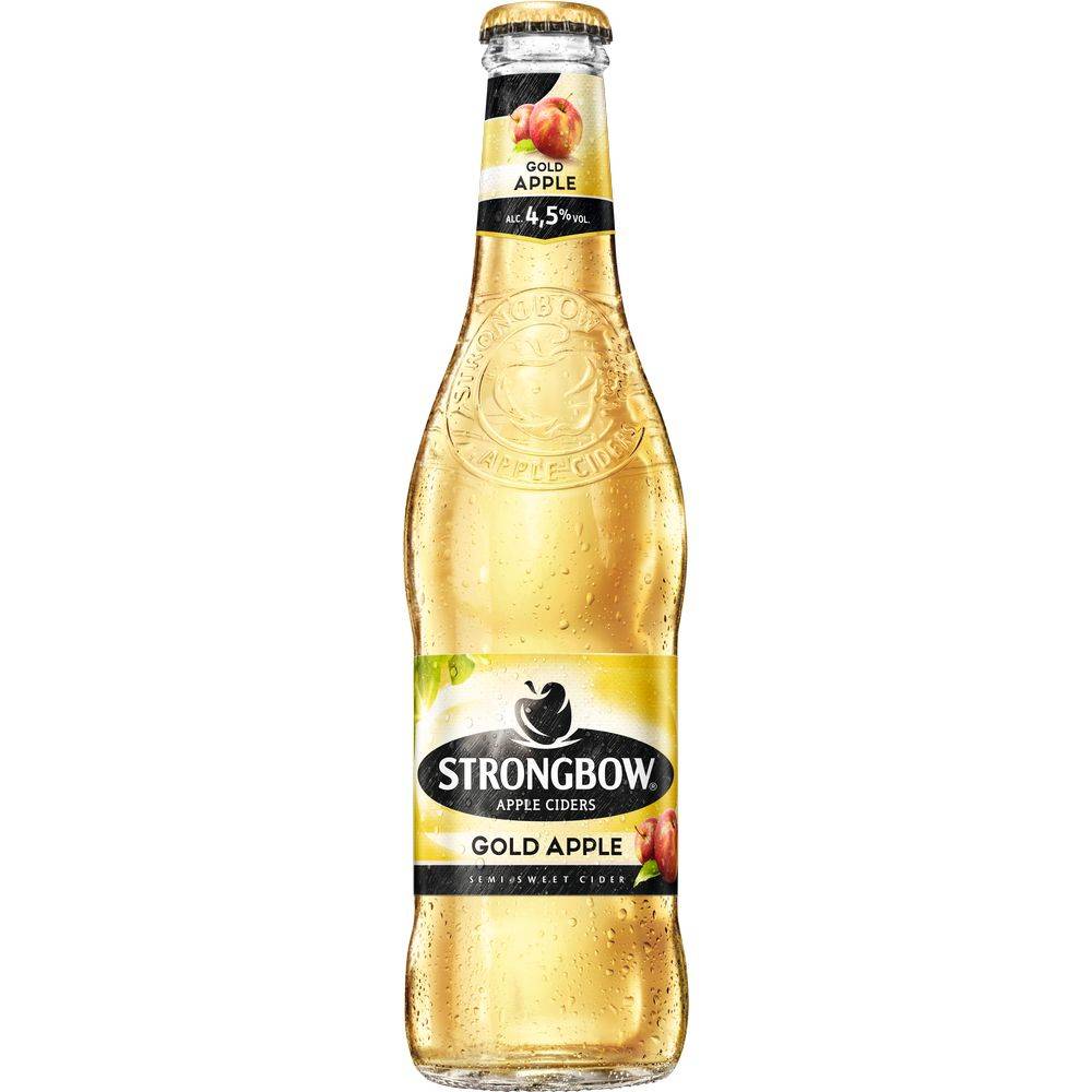 Strongbow · Sidra de manzana gold apple (330 ml)