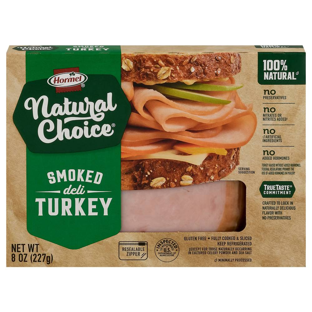 Hormel Natural Choice Smoked Deli Turkey (8 oz)