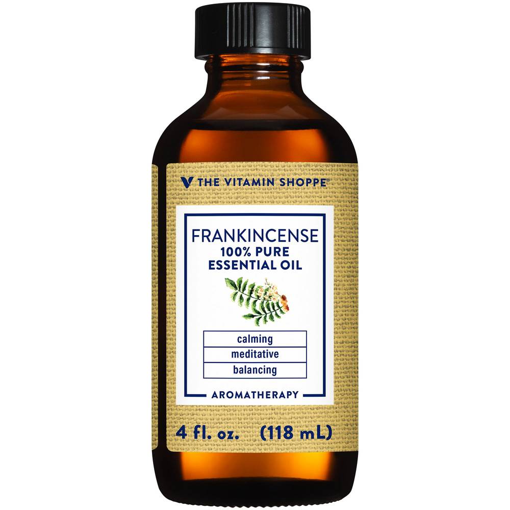 Frankincense – 100% Pure Essential Oil – Calming, Meditative, & Balancing Aromatherapy (4 Fl. Oz.)