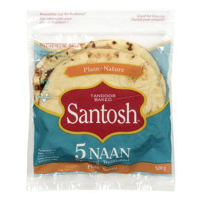Santosh Plain Naan Bread (500 g)