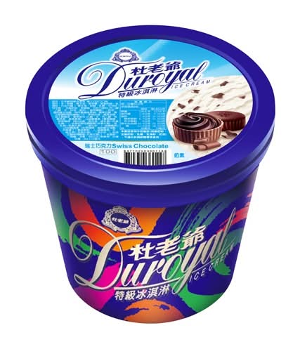 杜老爺特級瑞巧冰淇淋 <480g克 x 1 x 1Box盒>