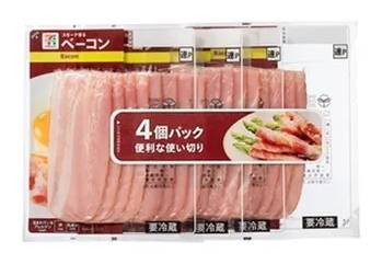 ベーコン4連 136g