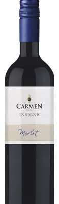 Vino tinto  carmen  merlot