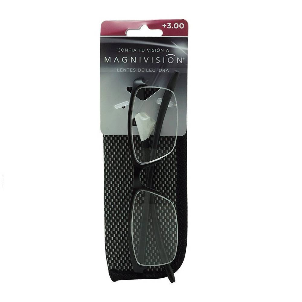 Magnivision anteojos magflex paolo +3.00 (1 par)