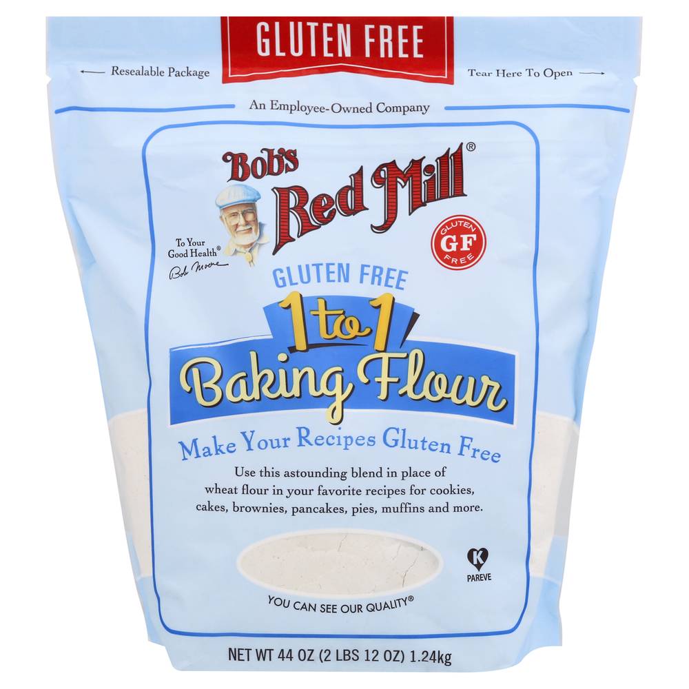 Bob's Red Mill Baking Flour Make You Recipes Gluten Free (2.75 lbs)