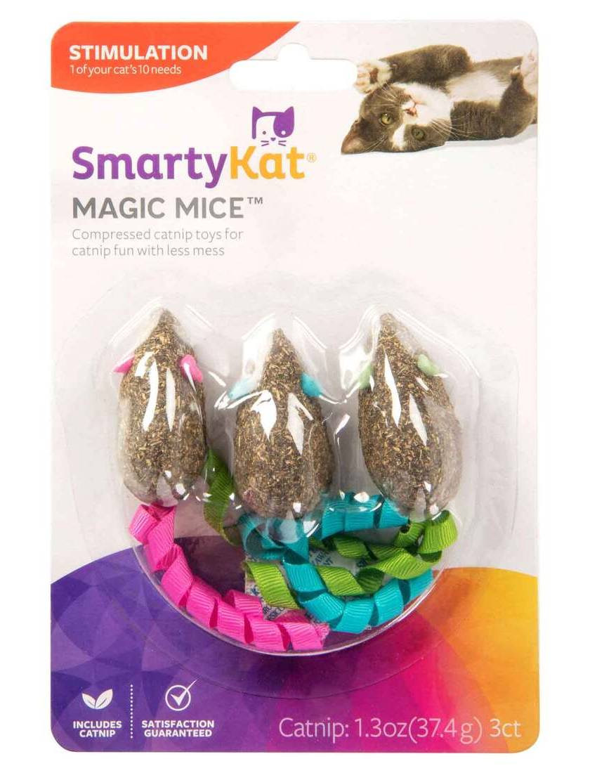 SmartyKat Magic Mice Set (1.3 oz, 3 ct)