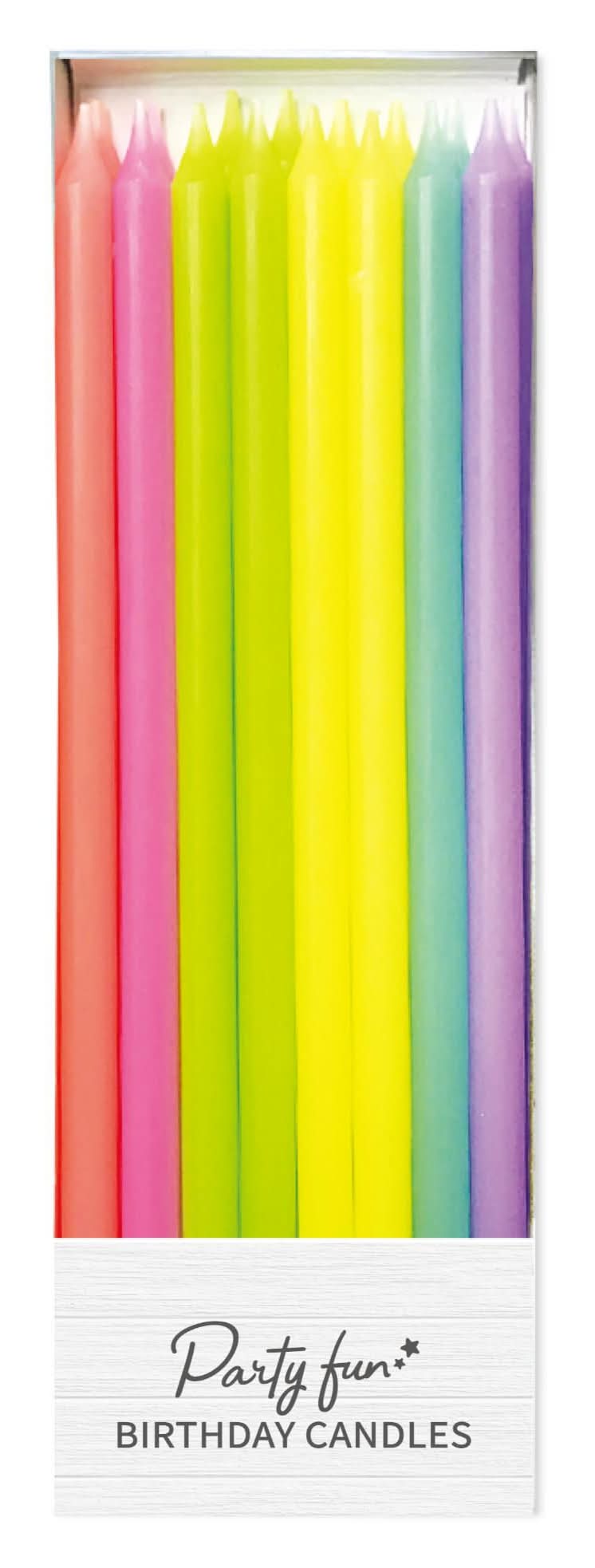 Way to Celebrate! · Velas coloridas de cumpleaños - Surtido