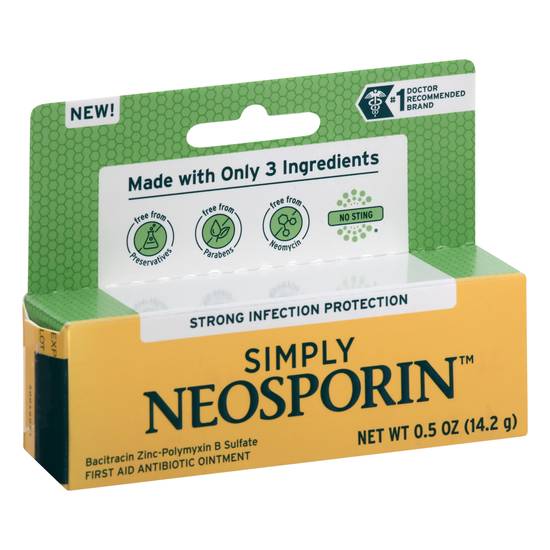 Neosporin Simply First Aid Antibiotic Ointment