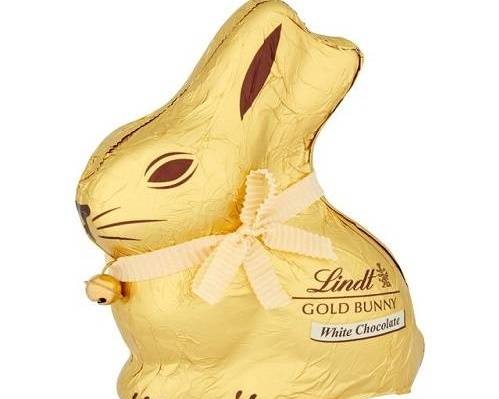 LINDT GOLD BUNNY WHITE 100G