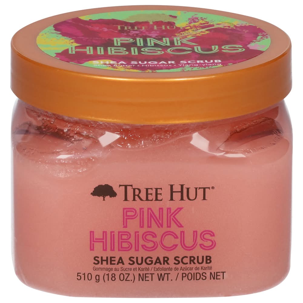 Tree Hut Shea Sugar Scrub, Pink Hibiscus (18 oz)