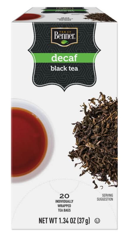 Benner Decaf Black Tea Bags (1.34 oz, 20 ct)