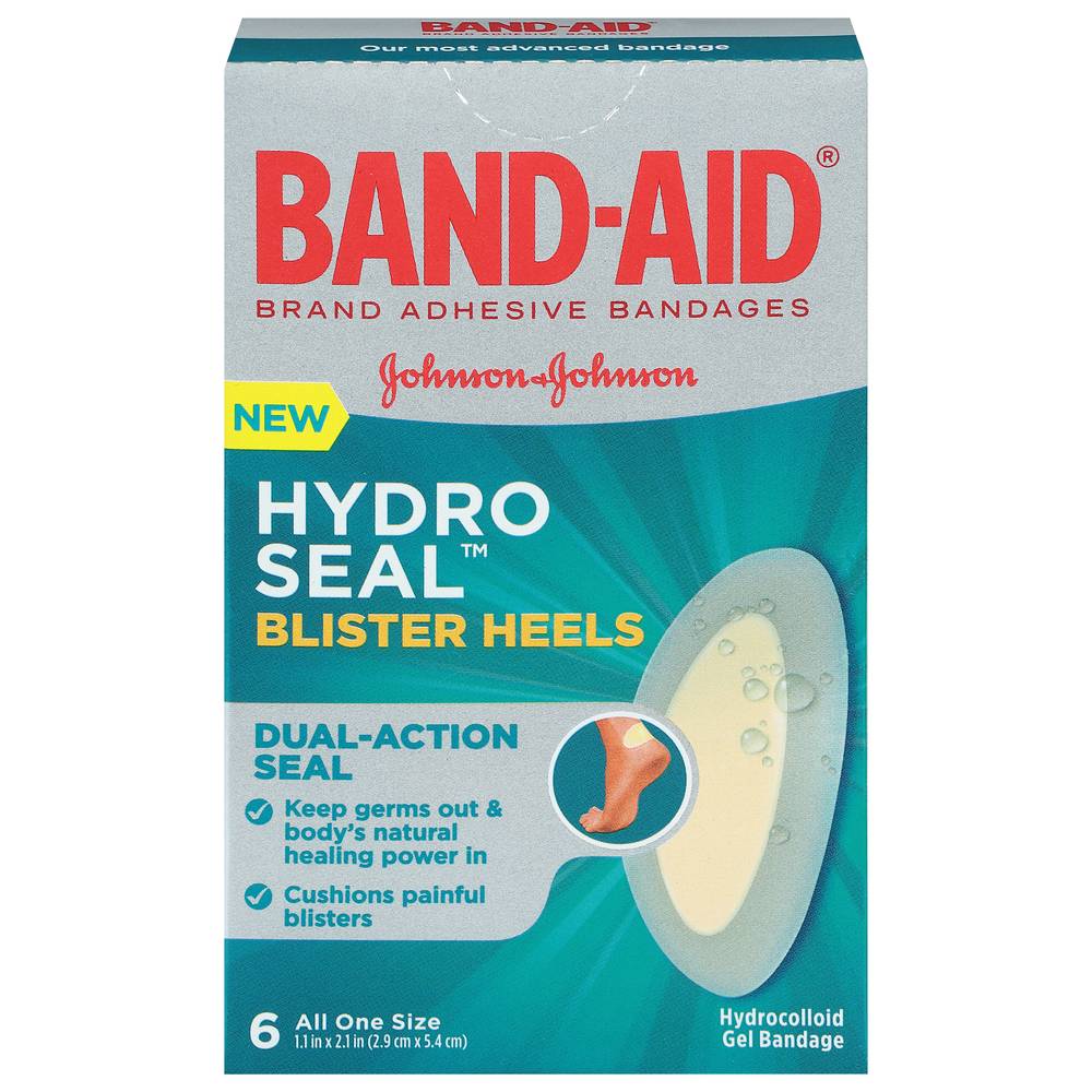 Band-Aid Hydro Seal Blister Heels Bandages (0.8 lbs)