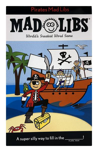 Mad Libs Word's Greatest Word Game, Pirates Mad Libs