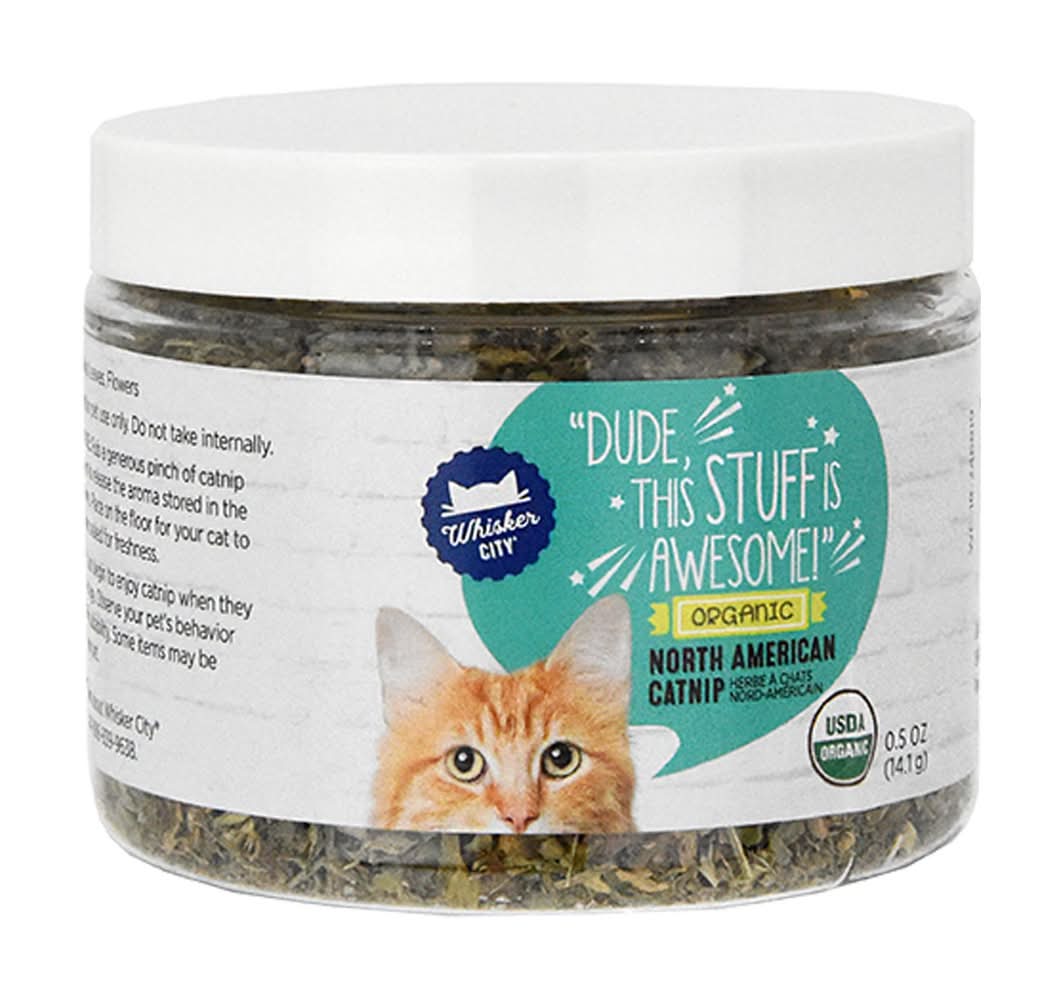 Whisker City® Organic Catnip (Color: Green, Size: 0.5 Oz)