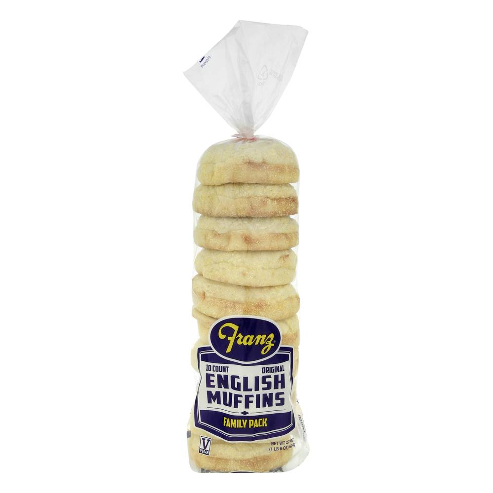 Franz Original English Muffins (22 oz, 10 ct)