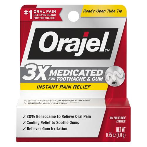 Orajel Tooth & Gum Relief Gel 0.25oz