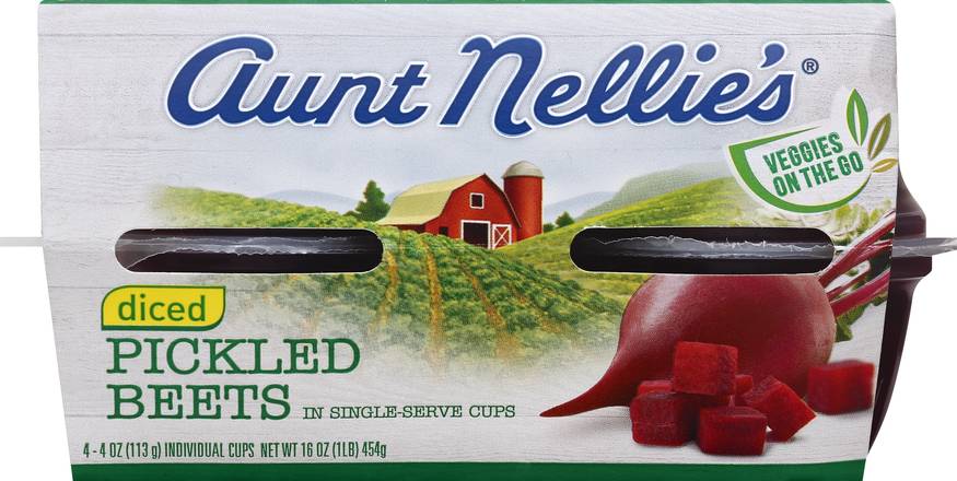 Aunt Nellie's Diced Pickled Beets (4 ct)