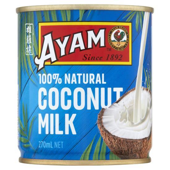 Ayam 100% Natural Coconut Milk (270mL)