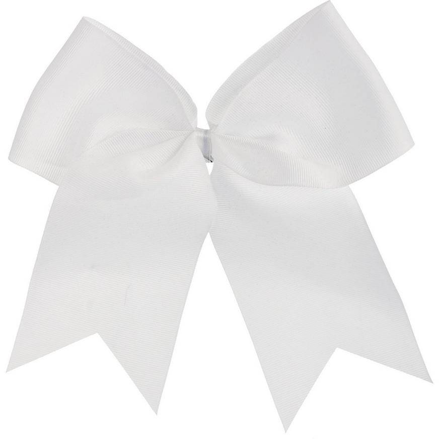 Party City Oversized Hair Bow (white )