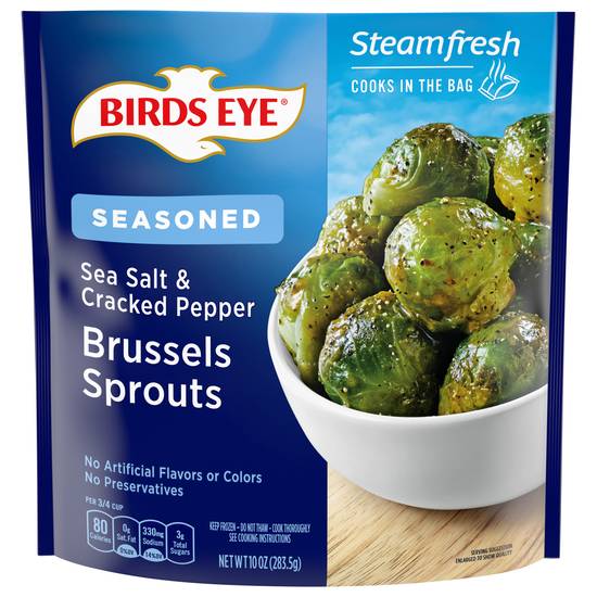 Birds Eye Sea Salt & Cracked Pepper Brussels Sprouts