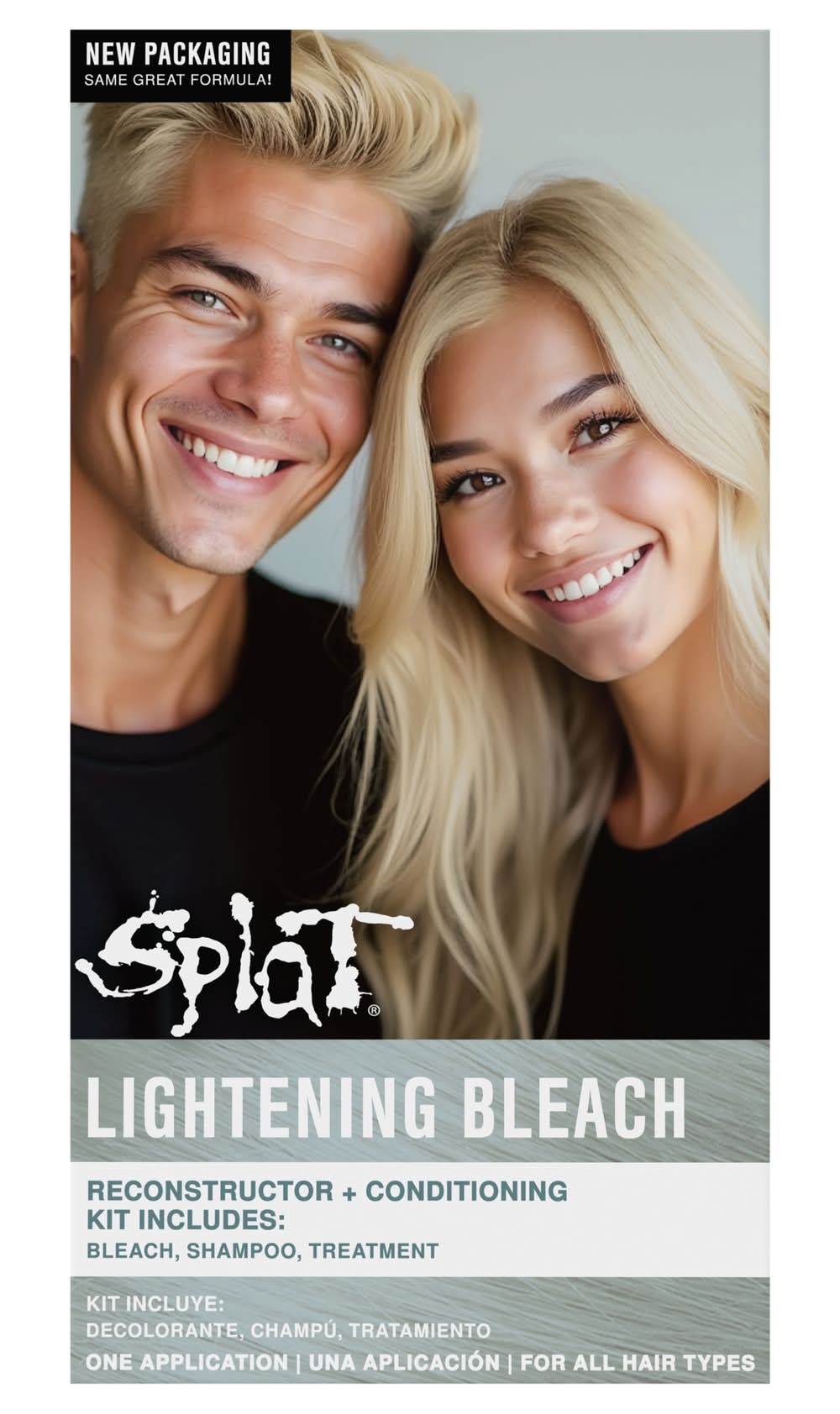 Splat Rebellious Colors Hair Bleaching Kit, Lightening Bleach