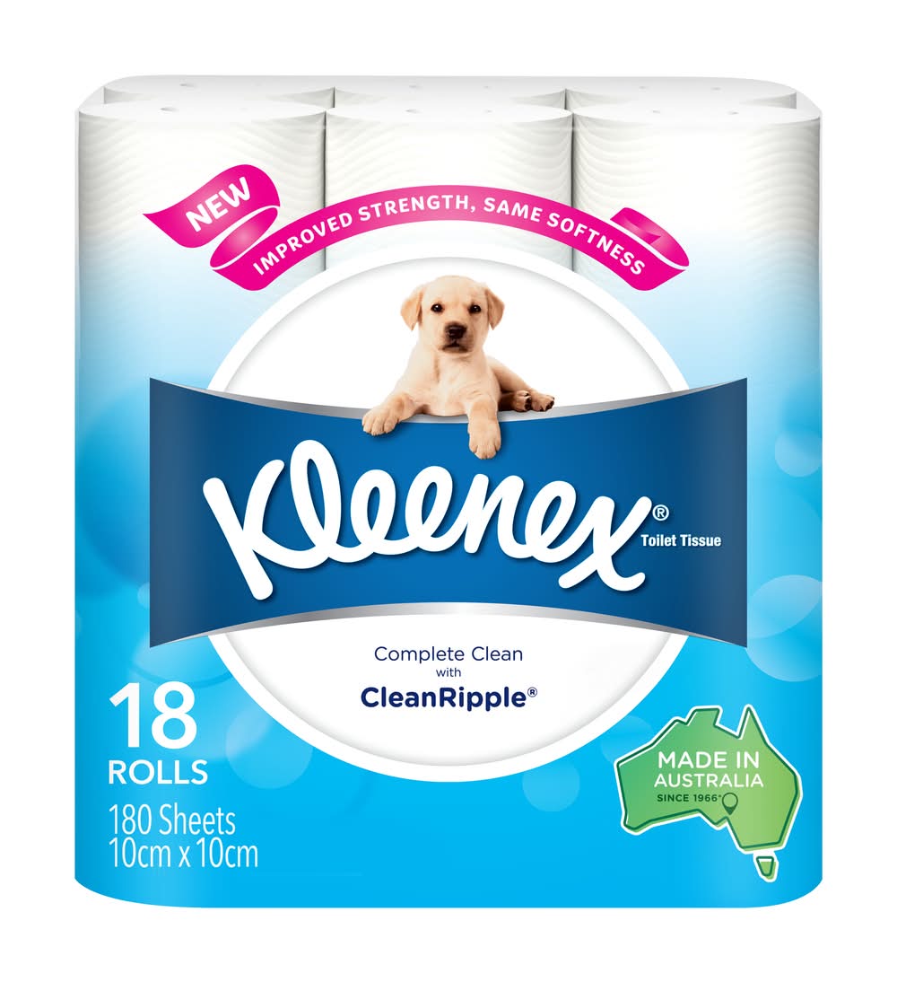 Kleenex Complete Clean Toilet Tissue