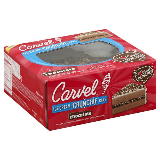 Carvel Chocolate Ice Cream Crunchie Cake (25 fl oz)