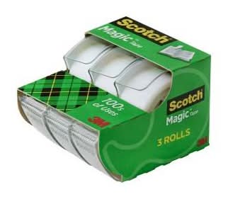 Scotch Magic Tape Rolls (3 ct)