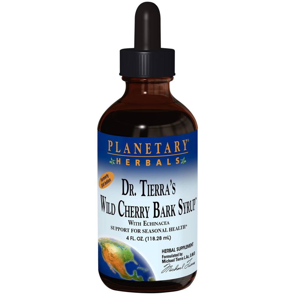 Planetary Herbals Old Indian Wild Cherry Bark Syrup