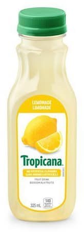 Tropicana Juice, Classic Lemonade (325 ml)
