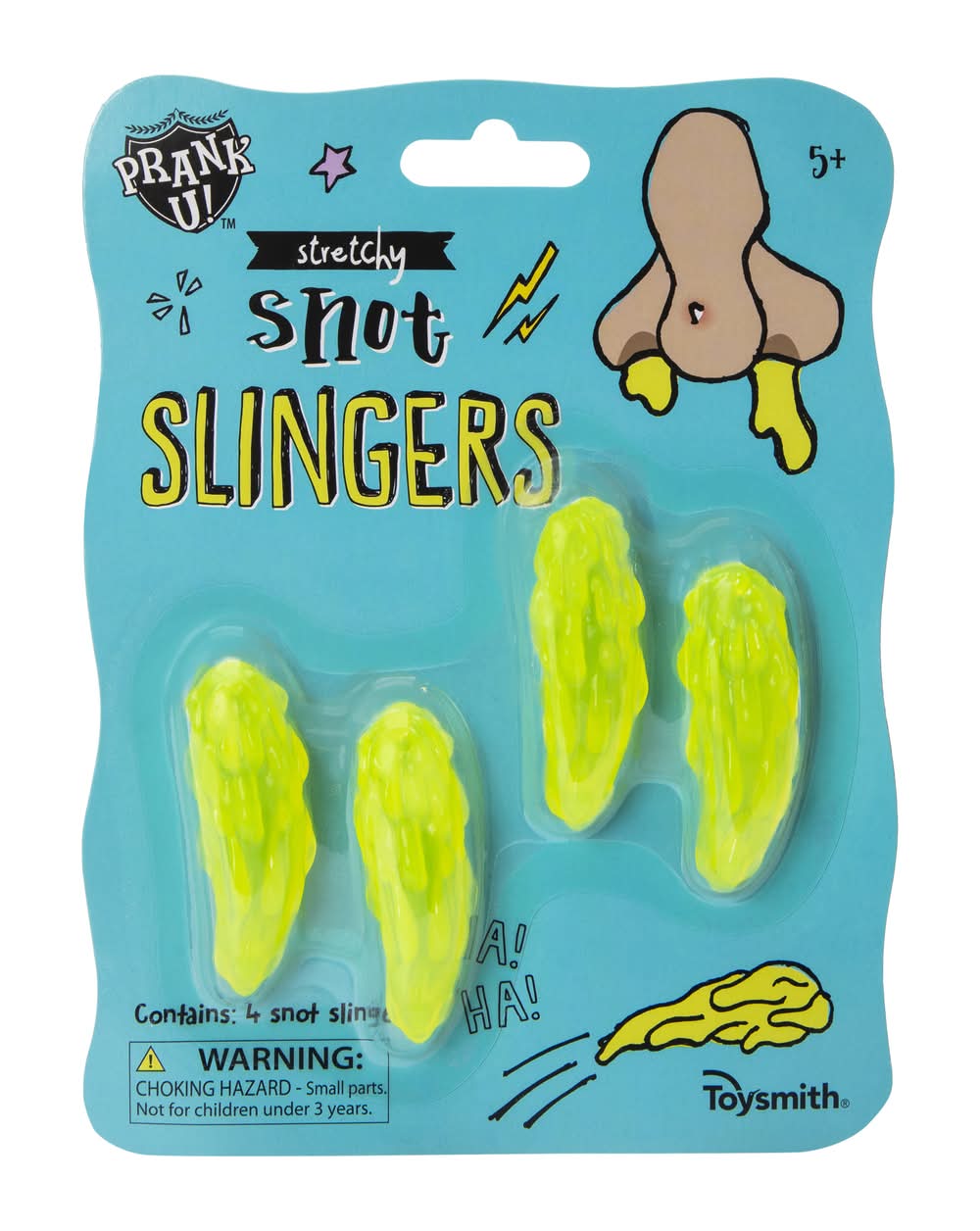 Toysmith® Stretchy Snot Slingers 4-Pack