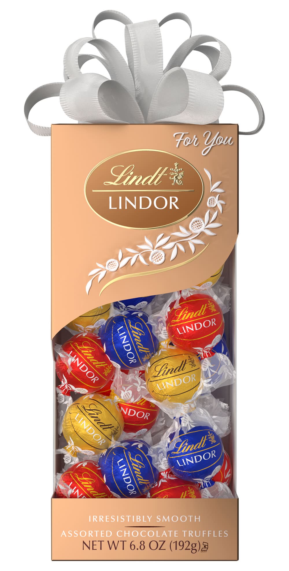 Lindt For You Chocolate Truffle Candy Gift Box, Assorted (6.8 oz)