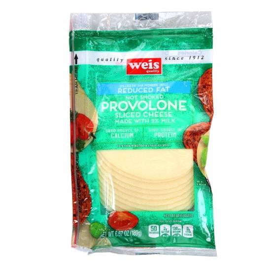 Weis Quality Cheese Provolone Sliced
