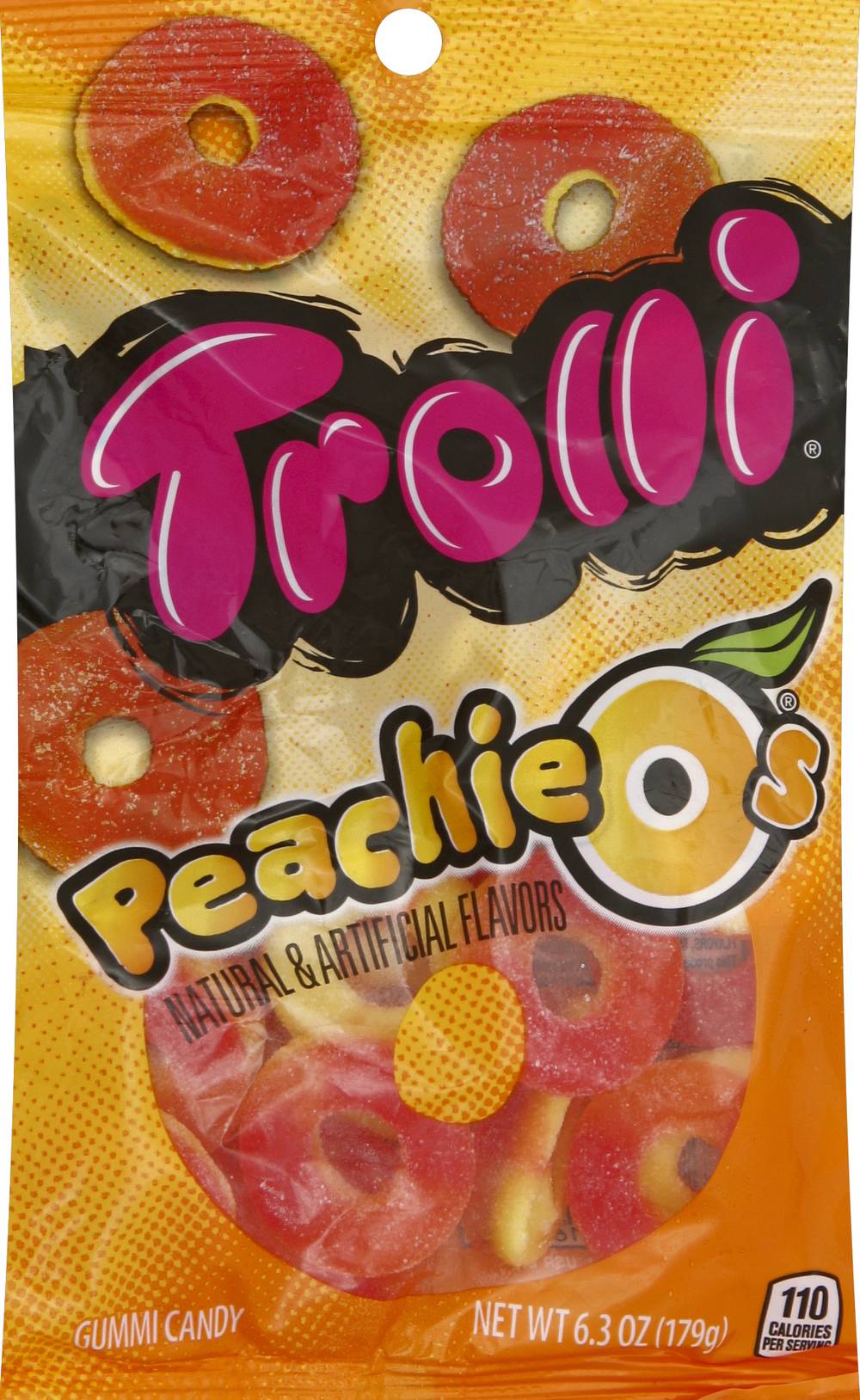 Trolli Peachie Os Gummi Candy (6.3 oz)