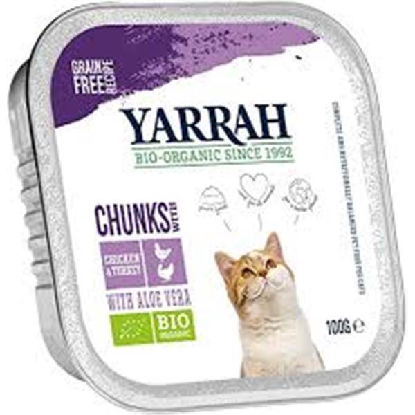 GATO - PATÉ COM PEDAÇOS DE FRANGO E PERU BIO