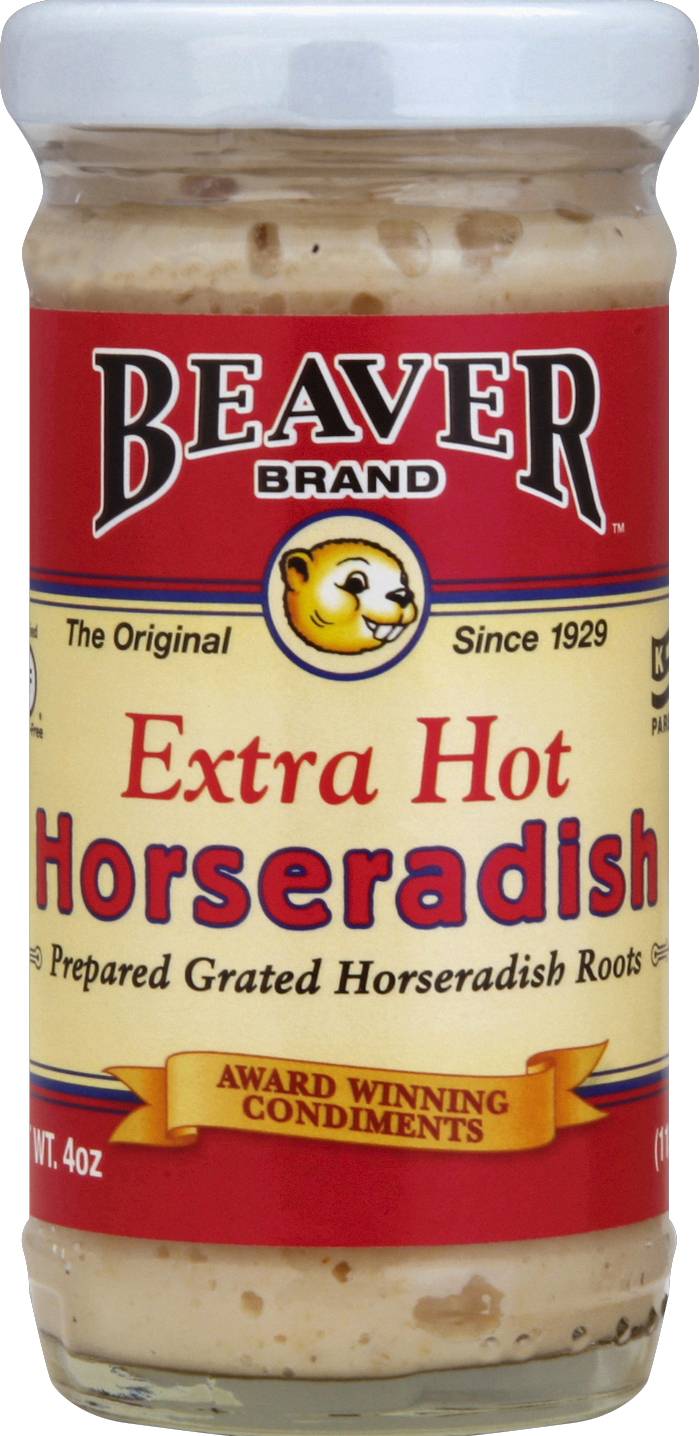 Beaver Extra Hot Horseradish (4 oz)