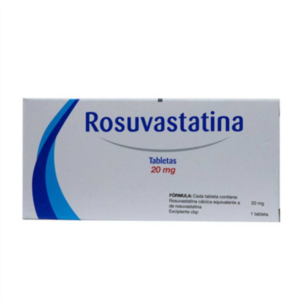 Rosuvastatina 20 mg 15 tab