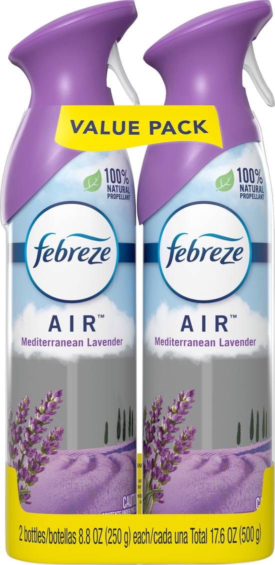 Febreze Air Effects Mediterranean Lavender Air Freshener (2 ct)