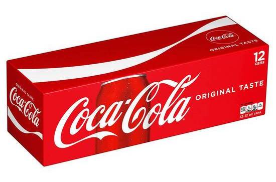 Coca-Cola Original Taste Soft Drink (12 x 12 fl oz)