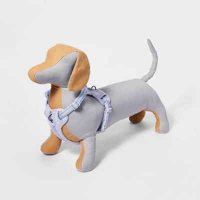 Boots & Barkley Reflective Comfort Adjustable Dog Harness, S, Lilac