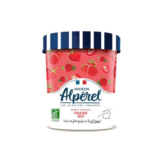 Sorbet fraise Bio MAISON ALPEREL 500ml