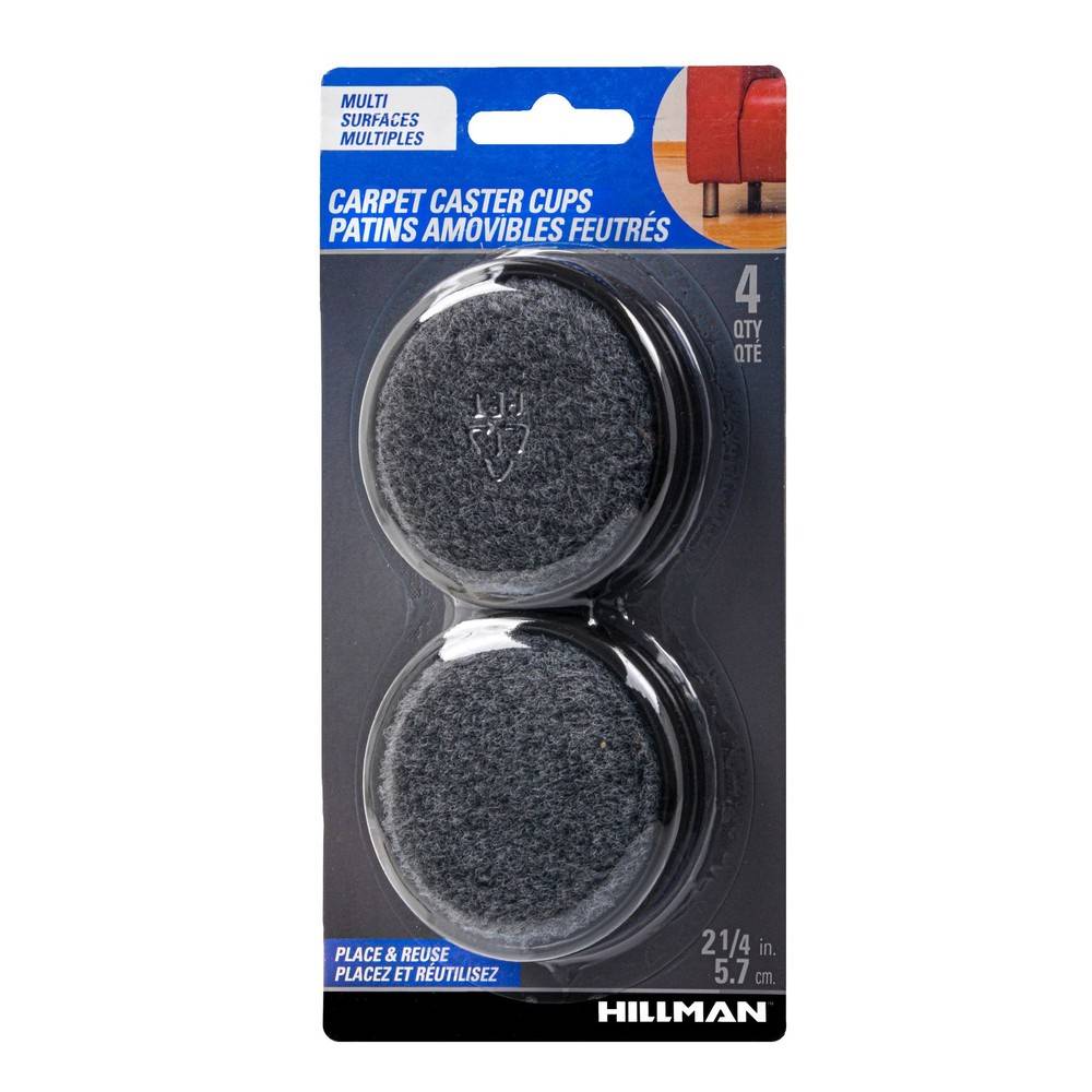 Hillman Carpet Caster Cups