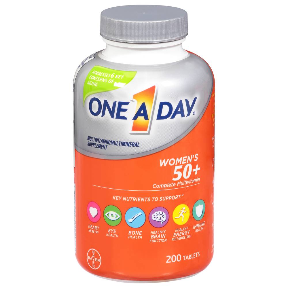 One A Day Women's 50+ Complete Multivitamin